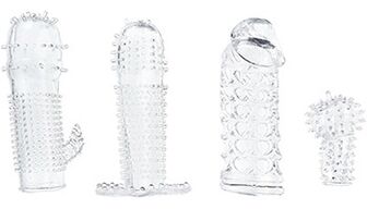 Penis tips - devices for rapid enlargement of the penis