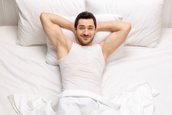 man with enlarged dick massage